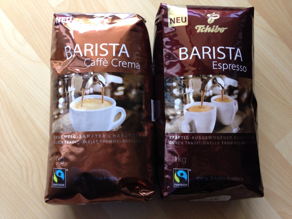 Tchibo Barista Espresso & Caffè Crema